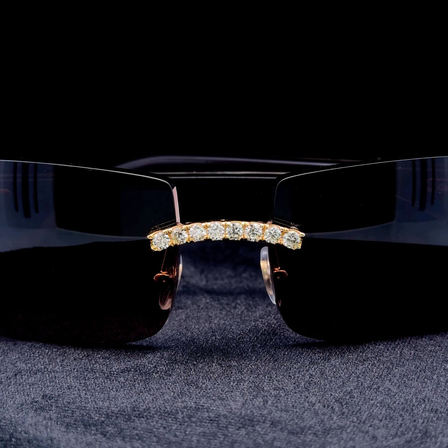 White & Gold Cartier Buffs with 5.9g Gold & 4.16CT VS Diamonds