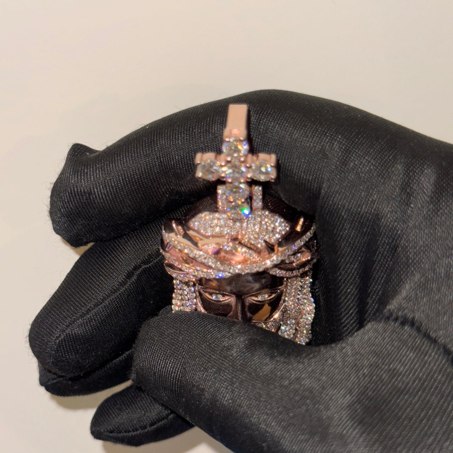 Super Exclusive 1-of-1 Lazo The Jeweller Super Jesus Pendant – Gold & Diamond Masterpiece