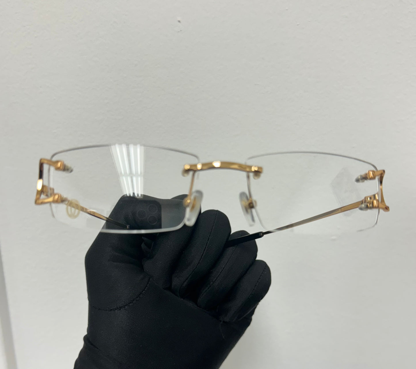 Gold & Silver Cartier glasses w Cartier lens
