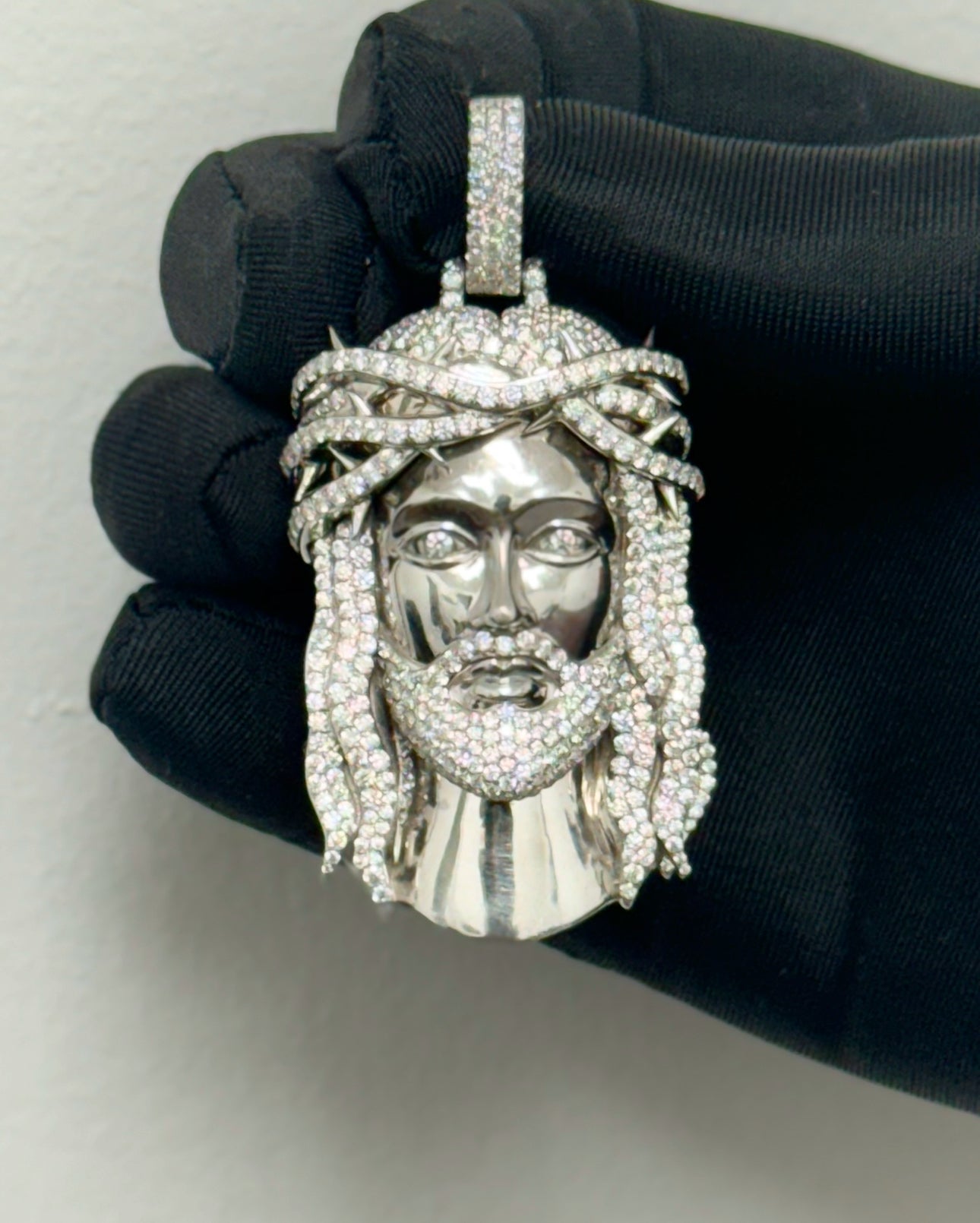Exclusive 1-of-1 Lazo The Jeweller Jesus Pendant - Gold & Diamond Masterpiece