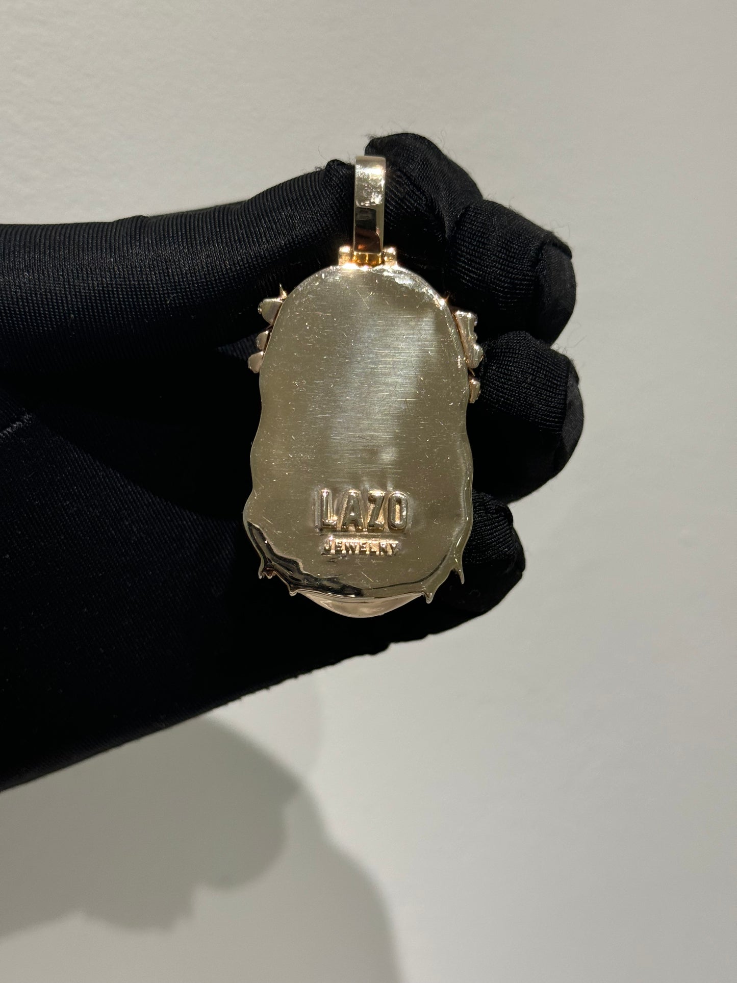 Exclusive 1-of-1 Lazo The Jeweller Jesus Pendant - Gold & Diamond Masterpiece