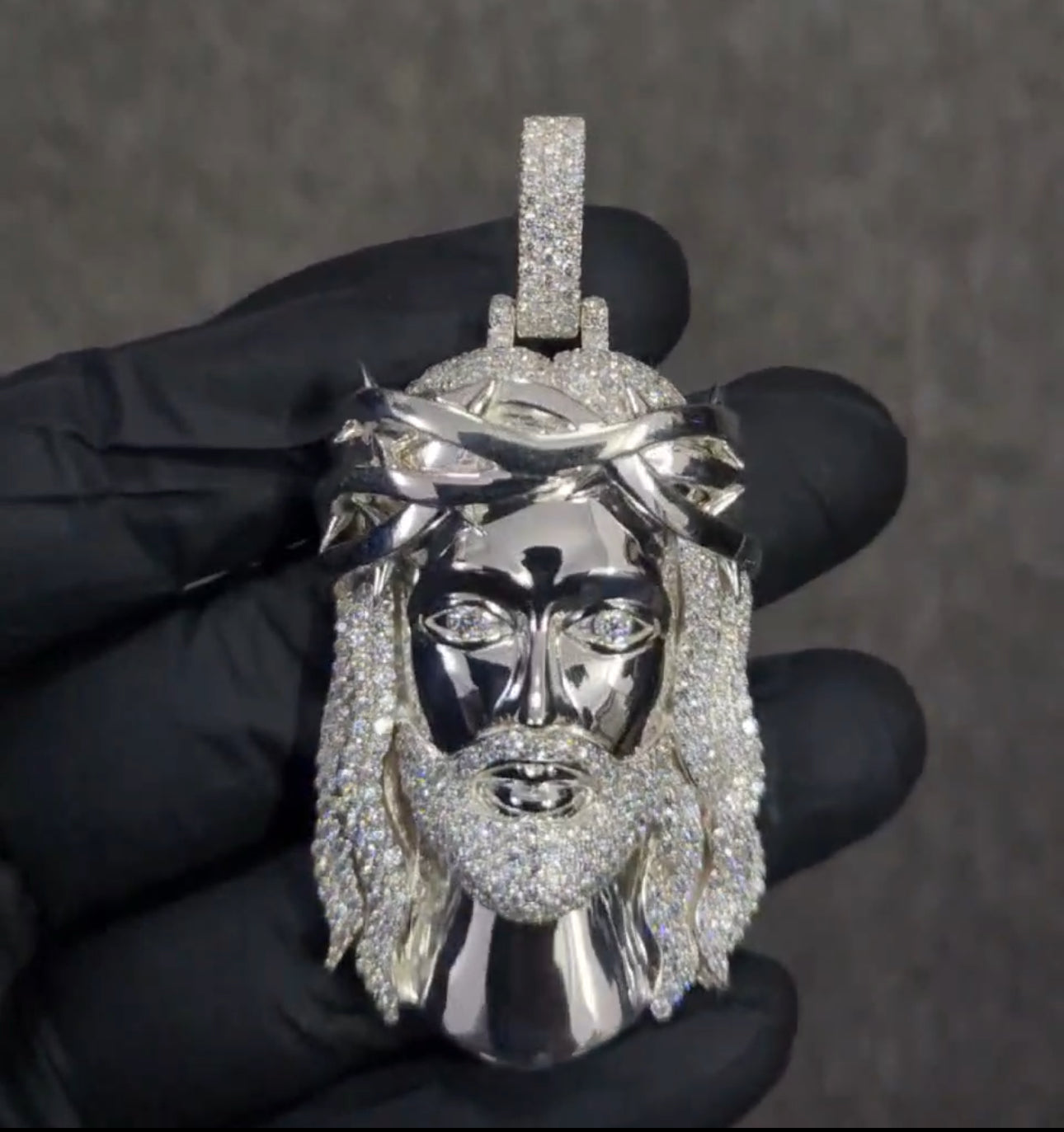 Exclusive 1-of-1 Lazo The Jeweller Jesus Pendant - Gold & Diamond Masterpiece