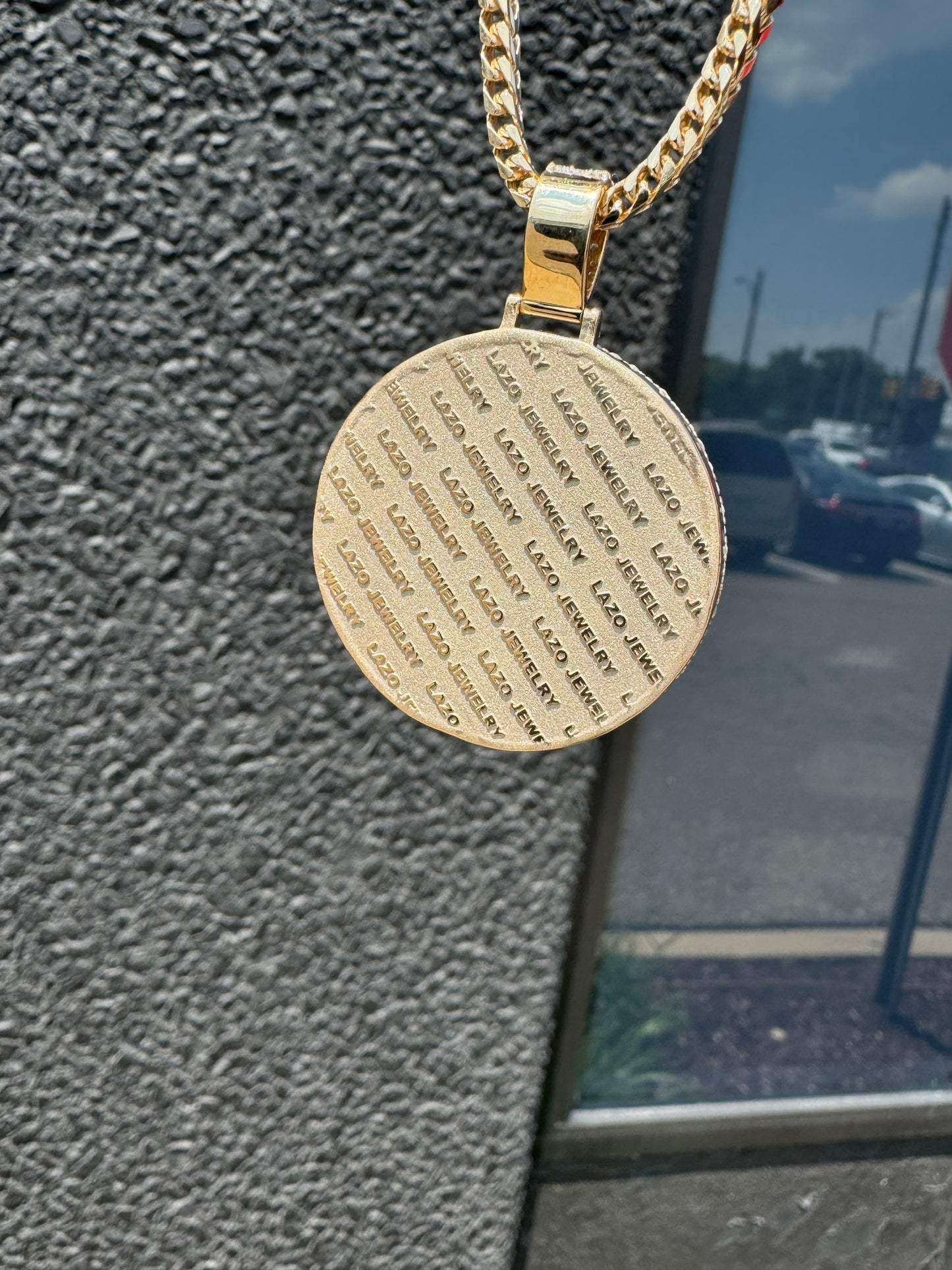 Lazo Mosaic Set Picture Memory Pendant