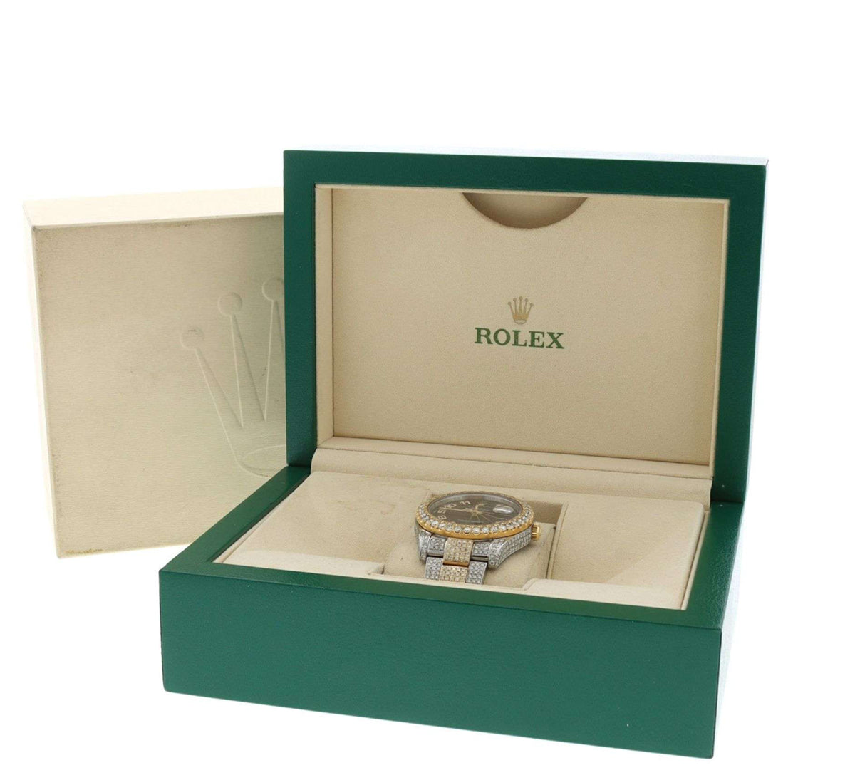 Rolex Date Just II 41mm w Diamonds