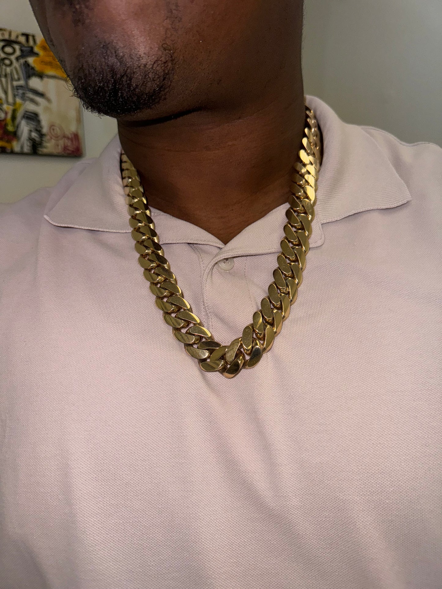 Handmade Miami Cuban Link Chains In 10 & 14k Solid