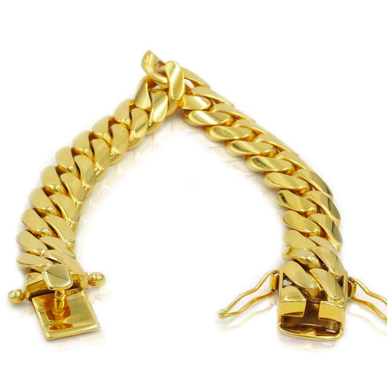 Hand Made Miami Cuban Link Bracelets