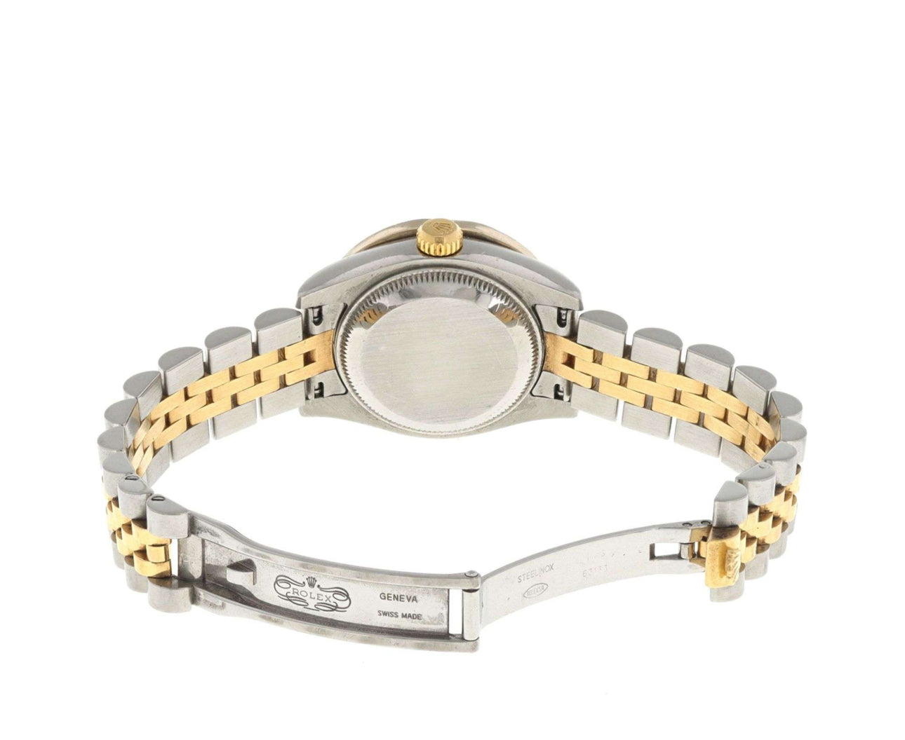 Rolex DateJust Stainless steel & 18k Yellow Gold 26MM Iced Out