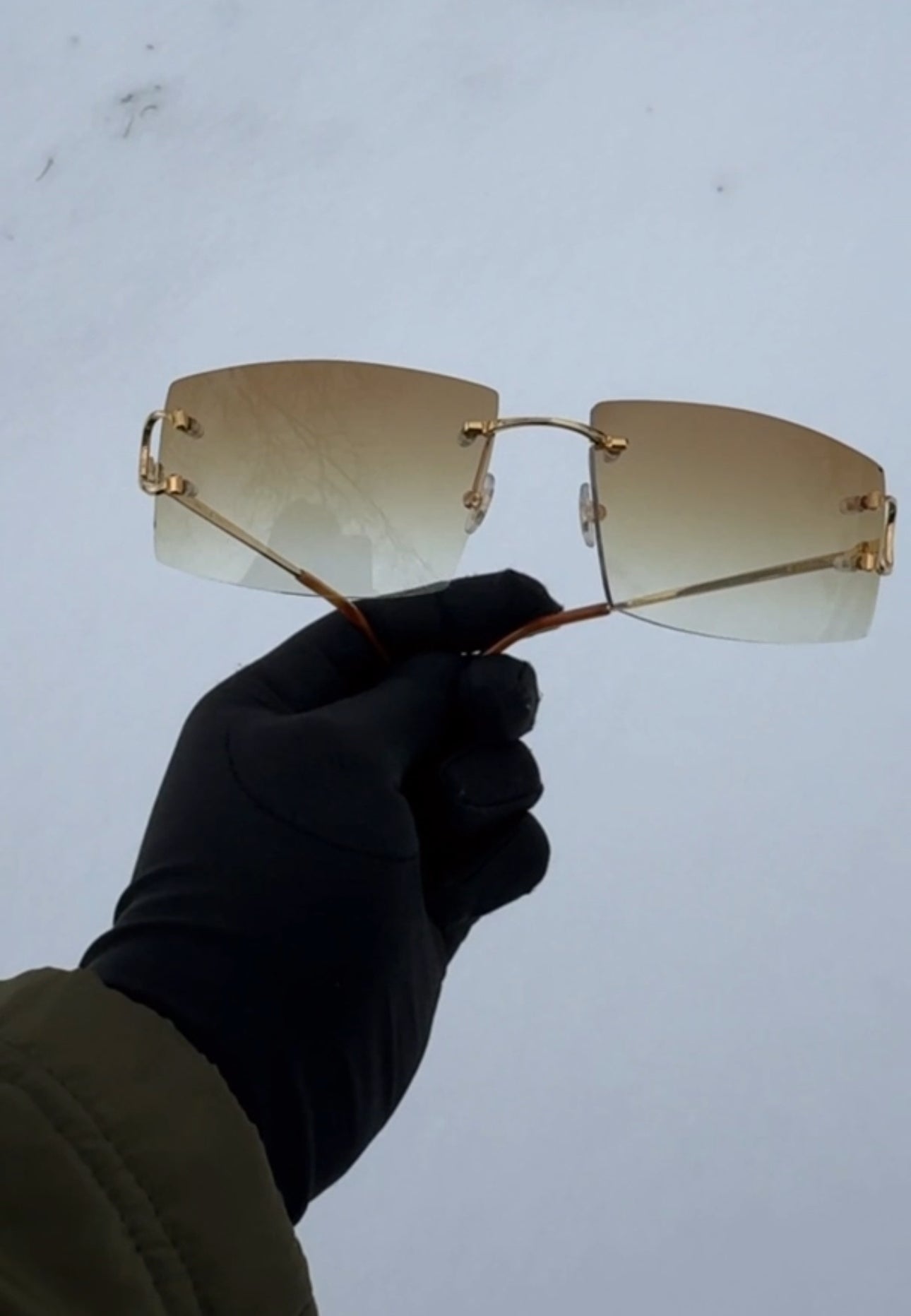Gold & Silver Cartier glasses w Cartier lens