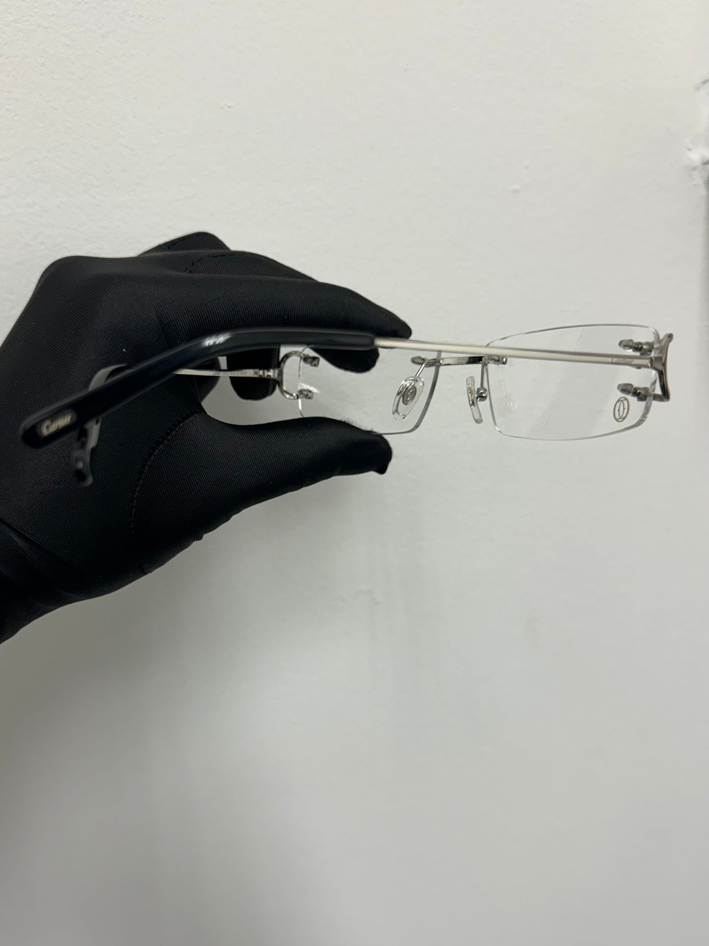 Gold & Silver Cartier glasses w Cartier lens