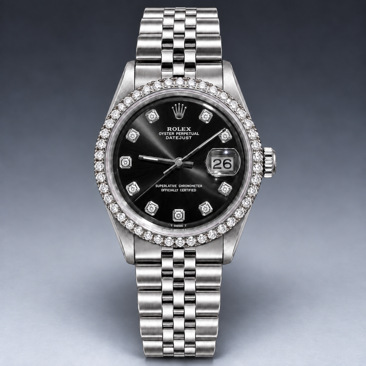 Rolex 36MM Datejust Two Tone & Stainless Steel Models With Box