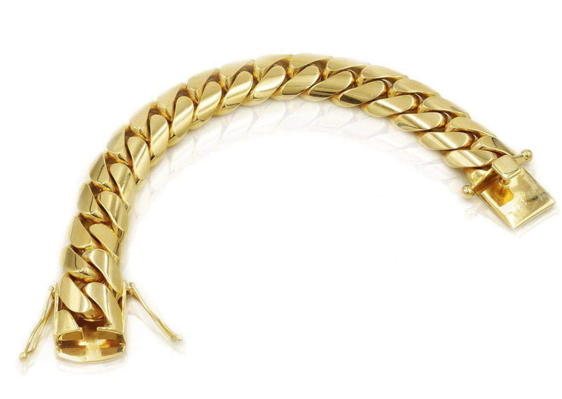 Hand Made Miami Cuban Link Bracelets