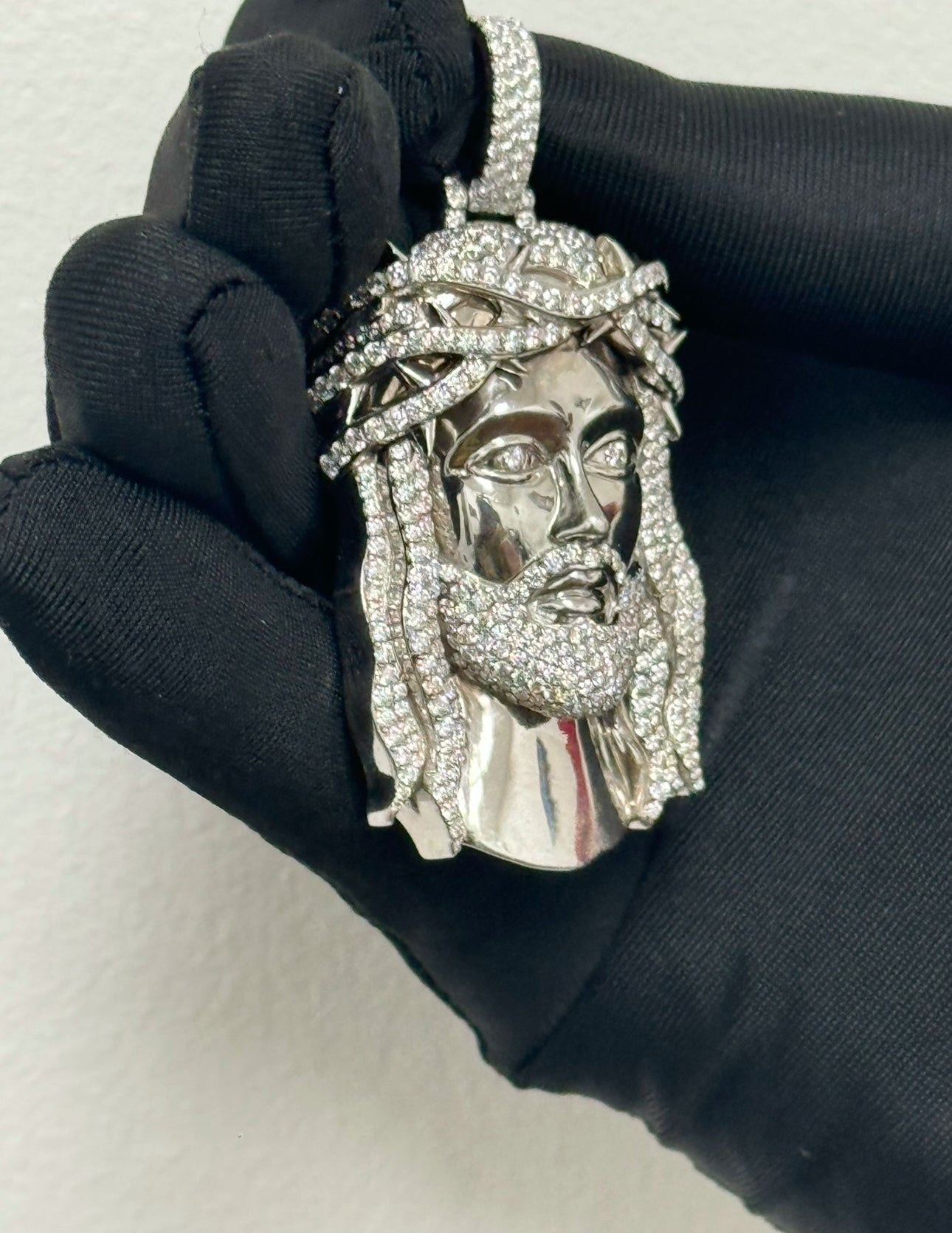 Exclusive 1-of-1 Lazo The Jeweller Jesus Pendant - Gold & Diamond Masterpiece