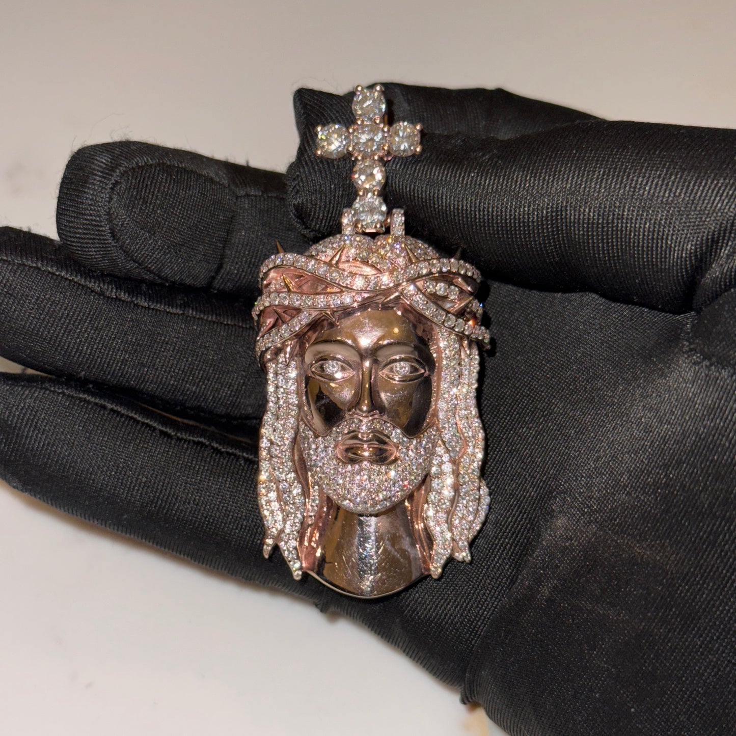 Super Exclusive 1-of-1 Lazo The Jeweller Super Jesus Pendant – Gold & Diamond Masterpiece