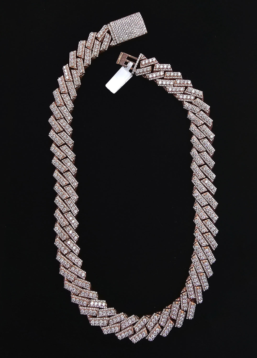 Natural Diamond & Baguette Miami Cuban Chain
