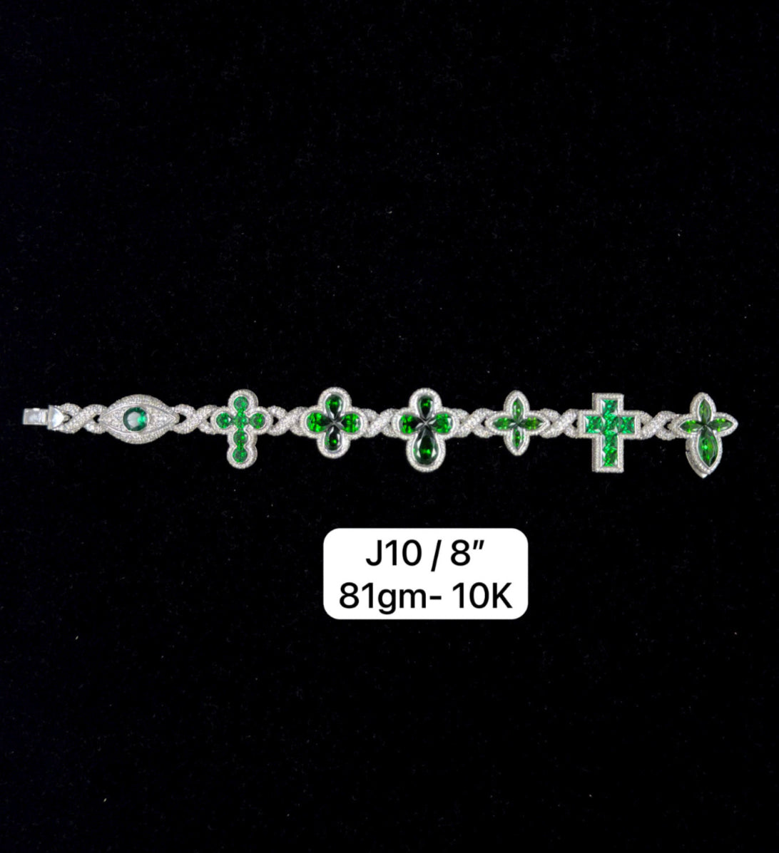 Lazo Cross Mix VCA Style Bracelet