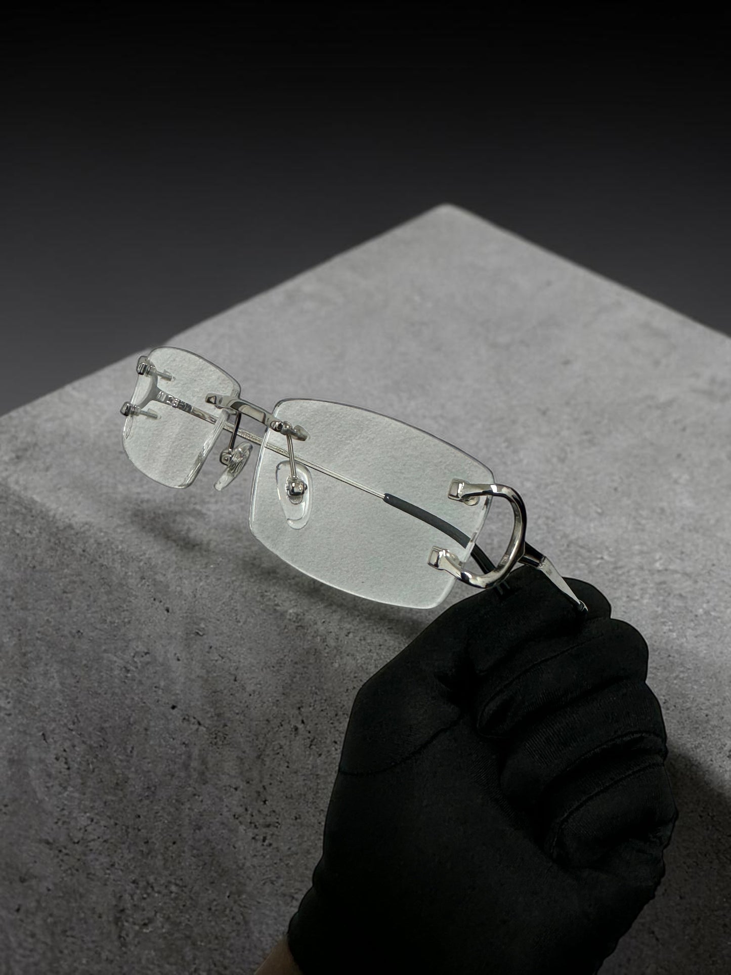 Gold & Silver Cartier glasses w Cartier lens