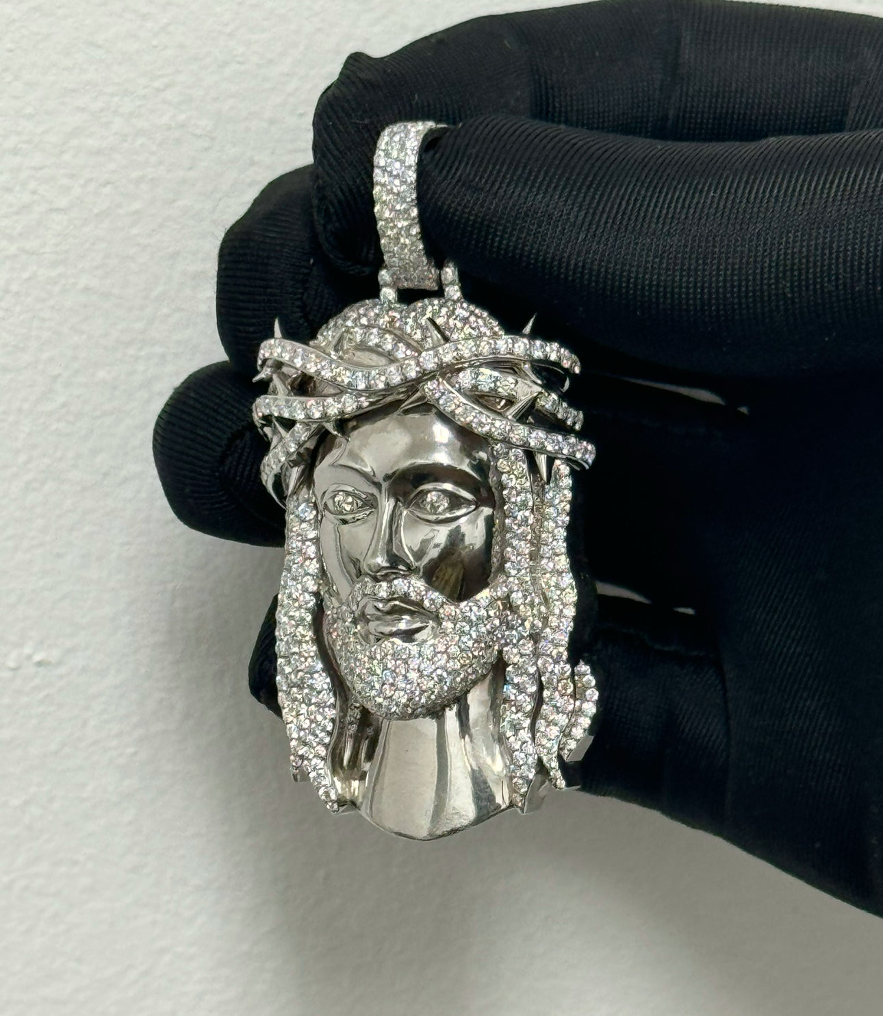 Exclusive 1-of-1 Lazo The Jeweller Jesus Pendant - Gold & Diamond Masterpiece