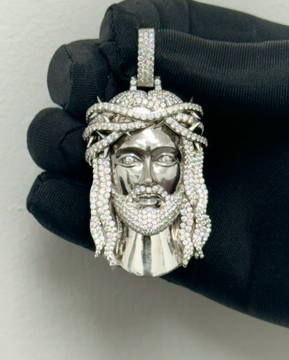Exclusive 1-of-1 Lazo The Jeweller Jesus Pendant - Gold & Diamond Masterpiece