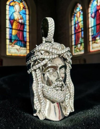Exclusive 1-of-1 Lazo The Jeweller Jesus Pendant - Gold & Diamond Masterpiece
