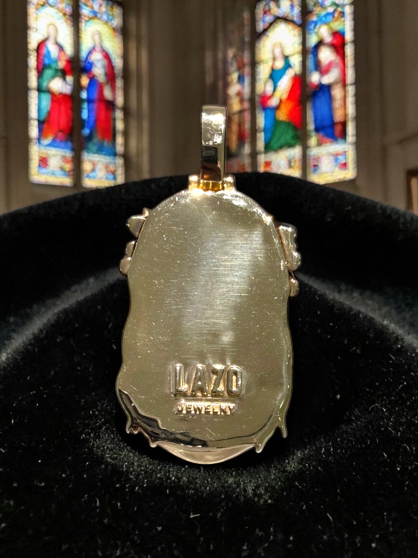 Exclusive 1-of-1 Lazo The Jeweller Jesus Pendant - Gold & Diamond Masterpiece