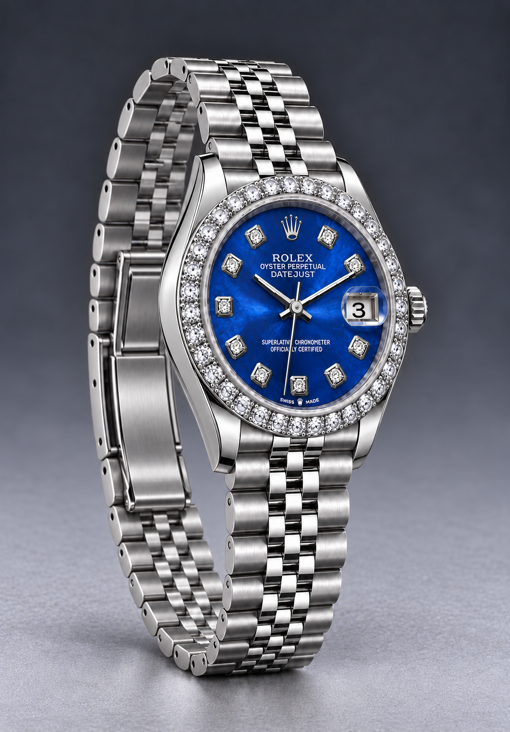 Rolex 26mm Datejust Stainless Steel Women’s Watch – Custom Dial Colors