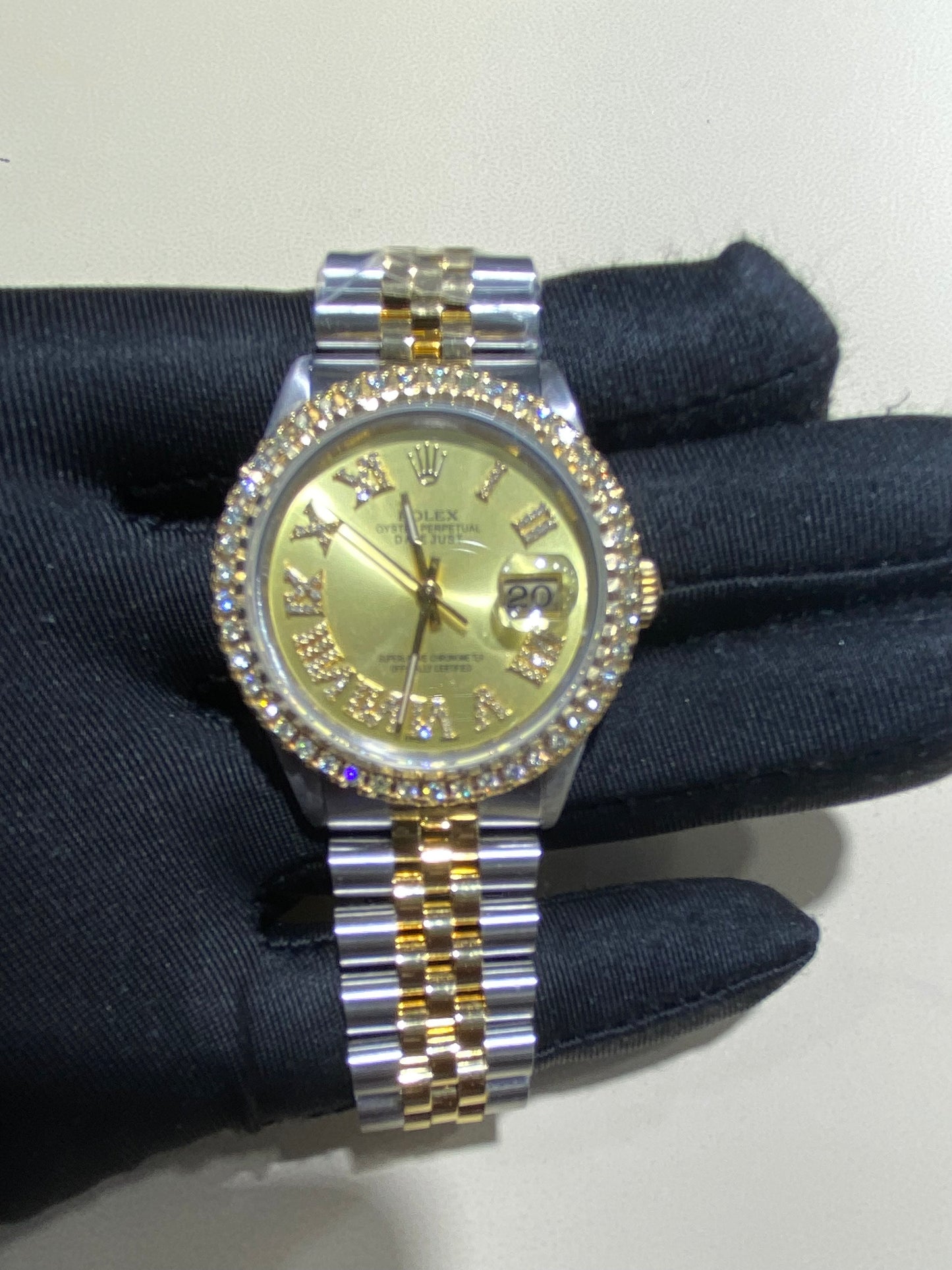 Rolex 36MM Datejust Two Tone & Stainless Steel Models With Box