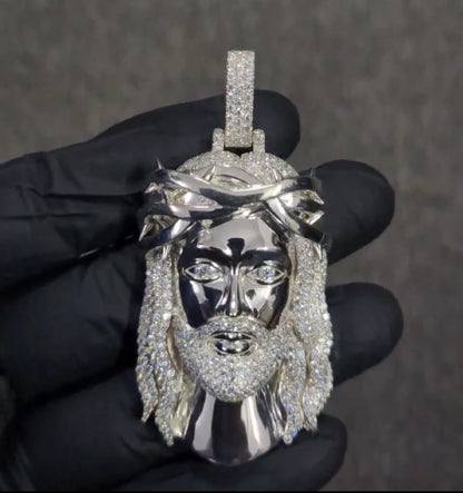 Exclusive 1-of-1 Lazo The Jeweller Jesus Pendant - Gold & Diamond Masterpiece