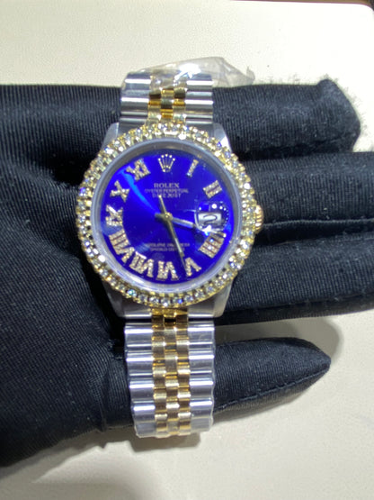 Rolex 36MM Datejust Two Tone & Stainless Steel Models With Box