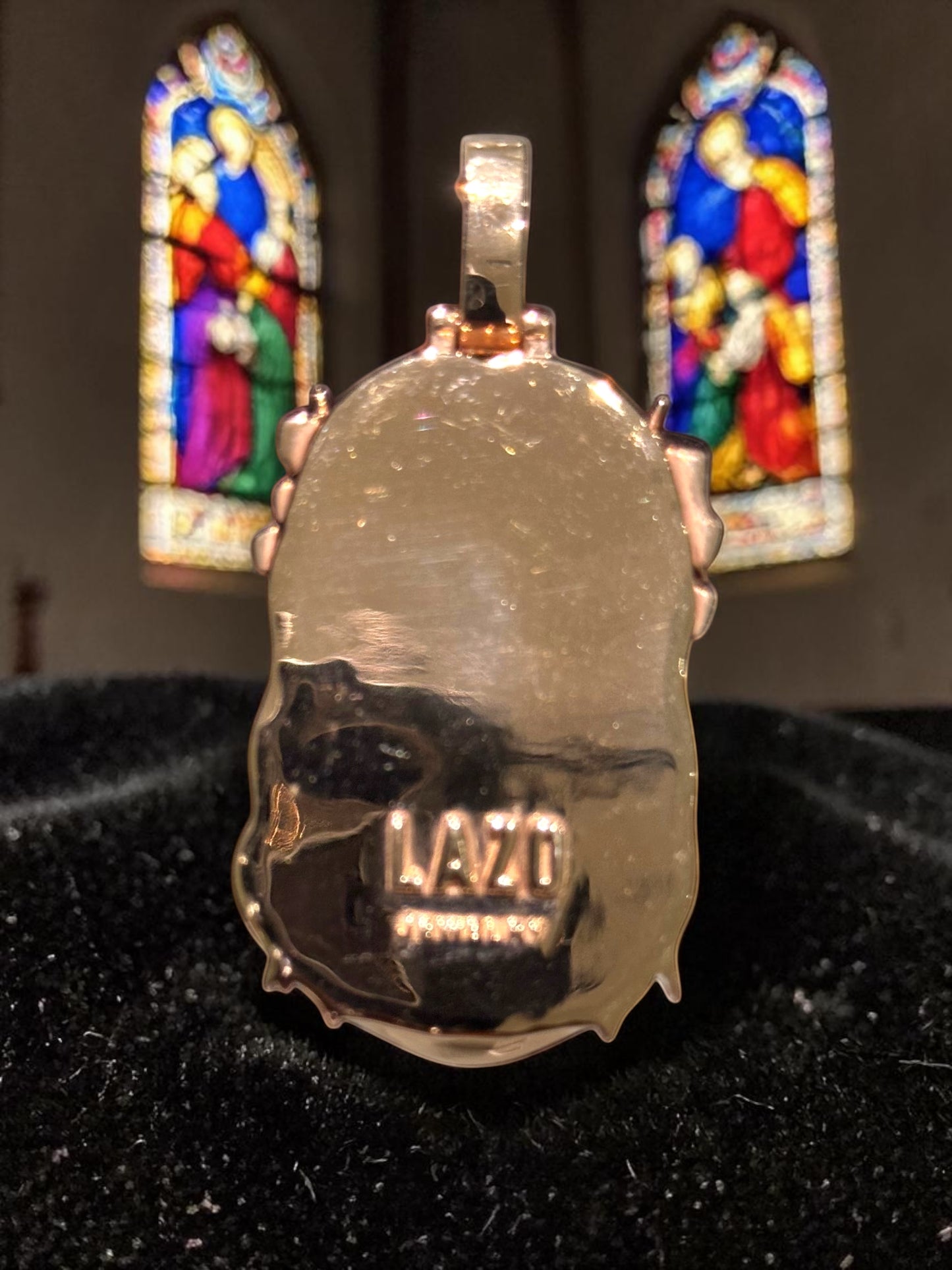 Exclusive 1-of-1 Lazo The Jeweller Jesus Pendant - Gold & Diamond Masterpiece