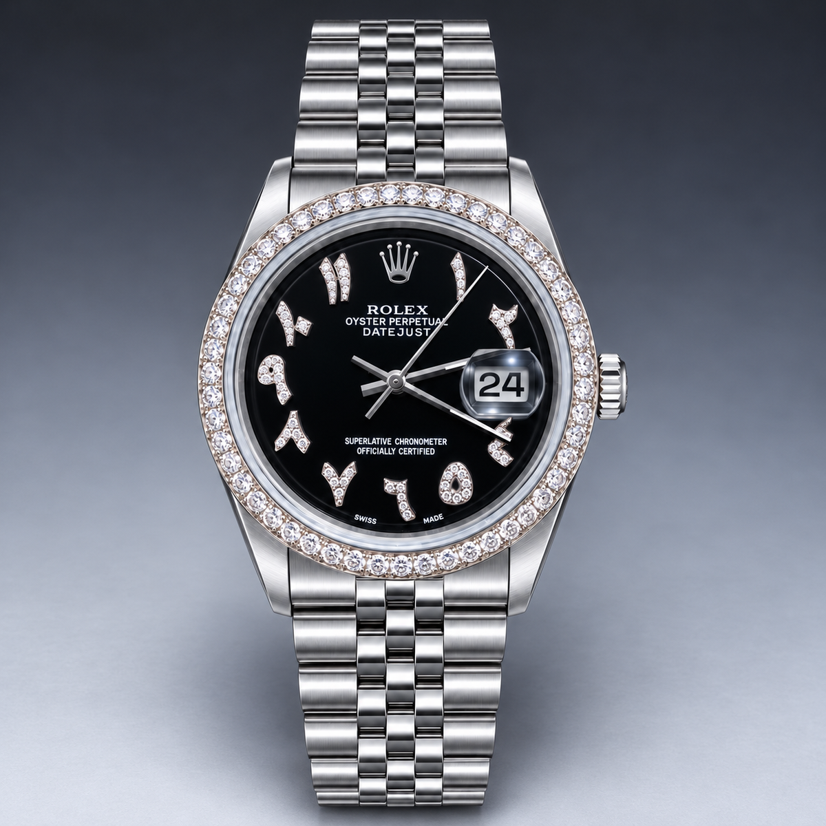 Rolex 36MM Datejust Two Tone & Stainless Steel Models With Box