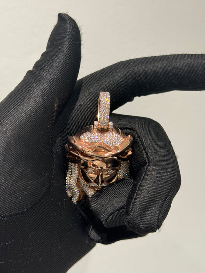Exclusive 1-of-1 Lazo The Jeweller Jesus Pendant - Gold & Diamond Masterpiece