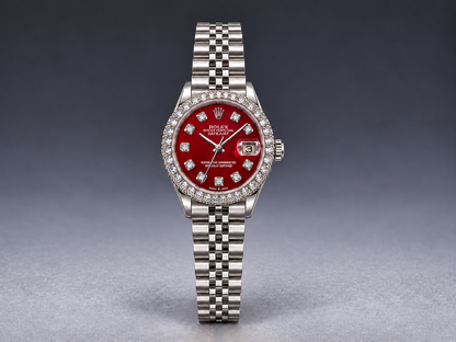 Rolex 26mm Datejust Stainless Steel Women’s Watch – Custom Dial Colors