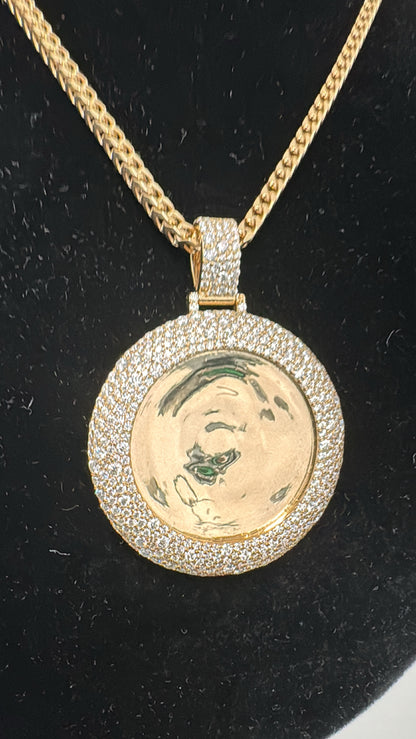 Lazo Mosaic Set Picture Memory Pendant