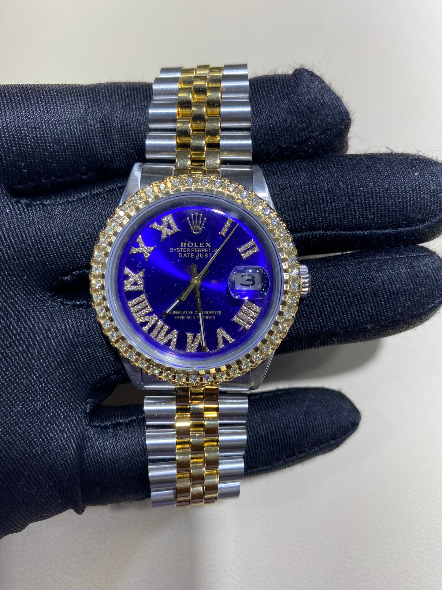 Rolex 36MM Datejust Two Tone & Stainless Steel Models With Box