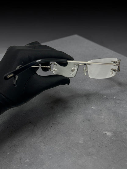 Gold & Silver Cartier glasses w Cartier lens