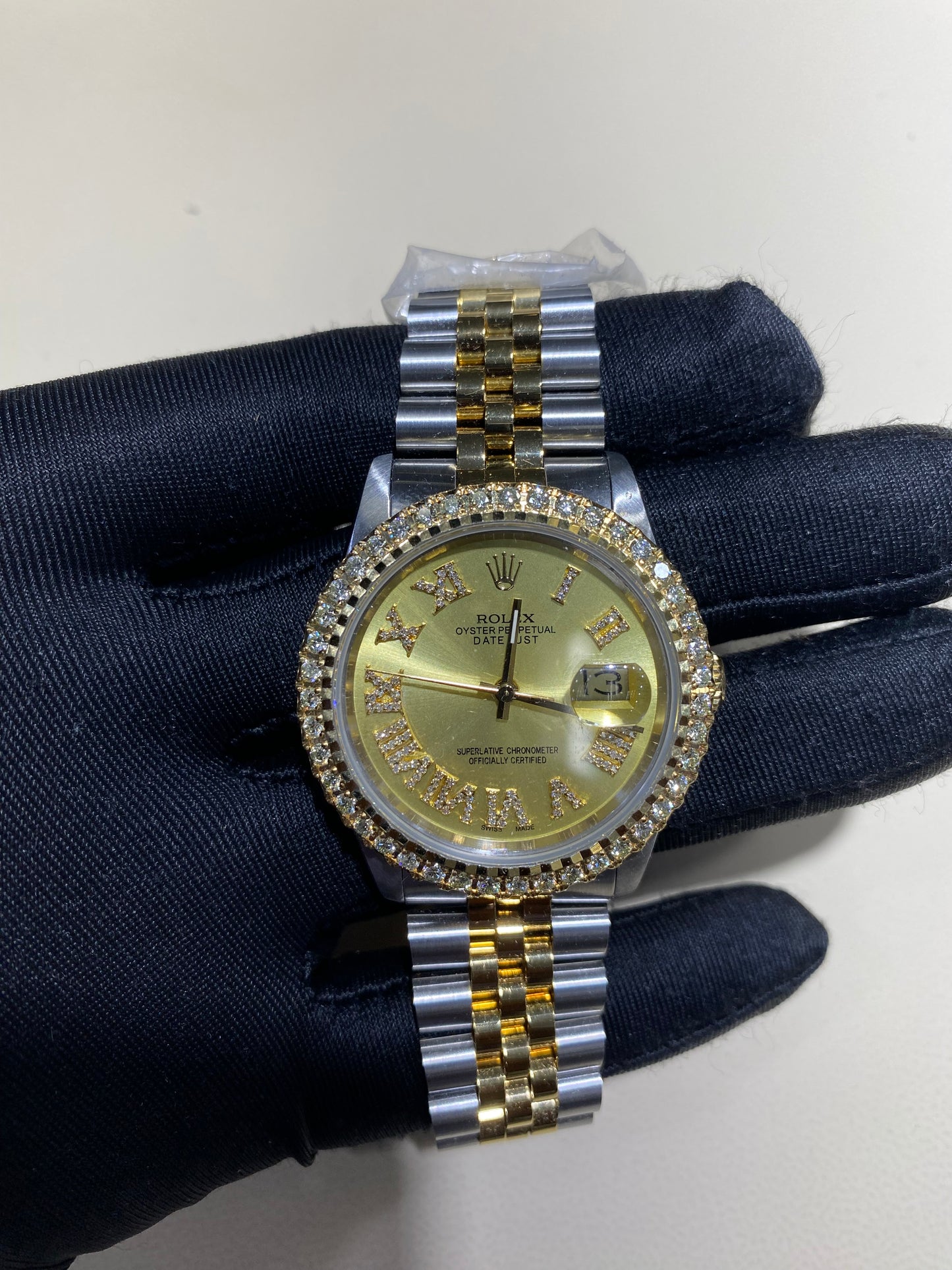 Rolex 36MM Datejust Two Tone & Stainless Steel Models With Box