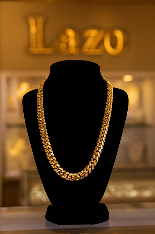 Handmade Miami Cuban Link Chains In 10 & 14k Solid