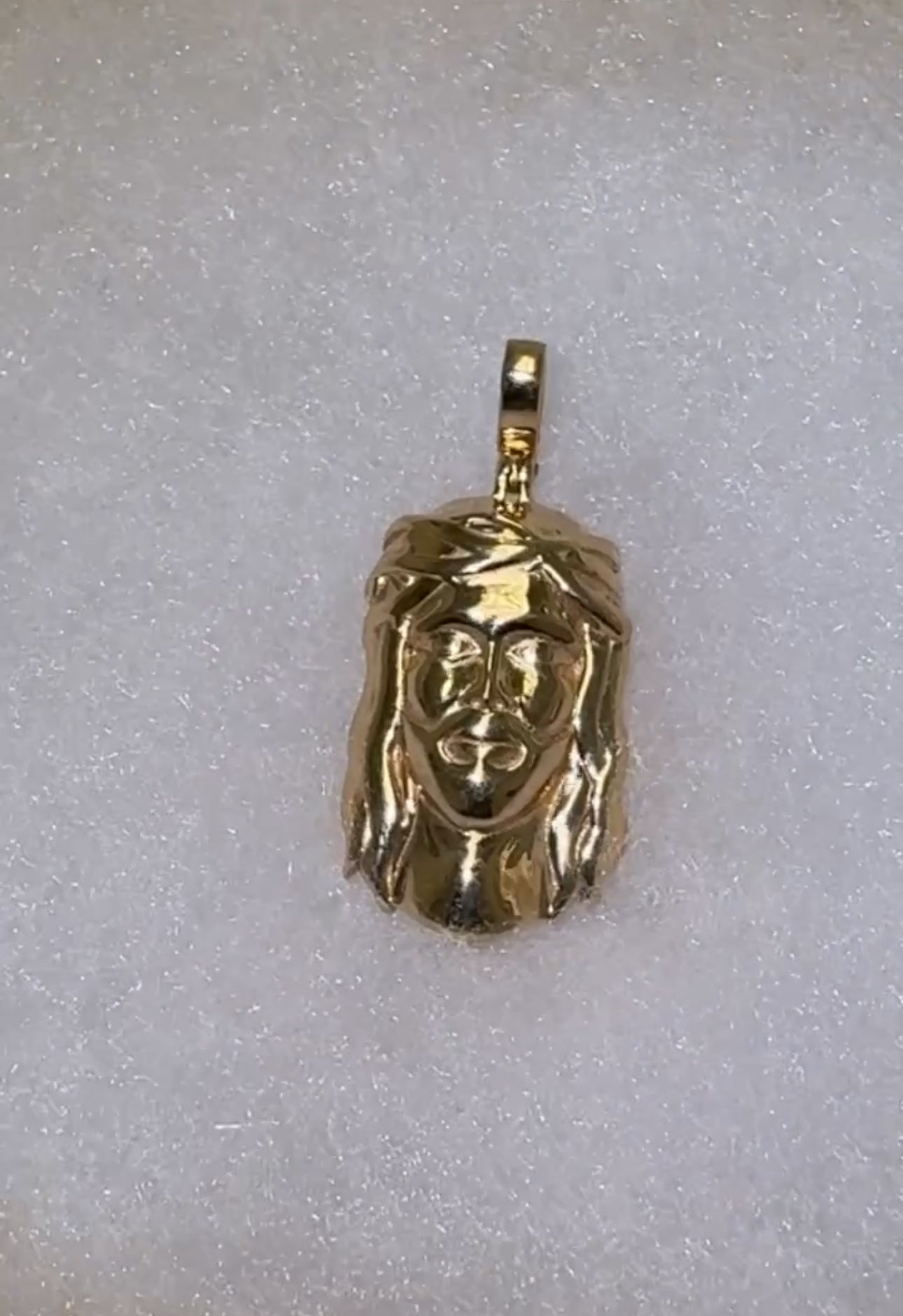 Semi Solid Gold Lazo Jesus Pendant - Designed by Lazo The Jeweller