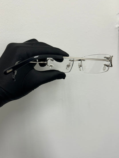 Gold & Silver Cartier glasses w Cartier lens