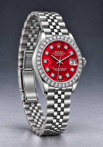 Rolex 26mm Datejust Stainless Steel Women’s Watch – Custom Dial Colors