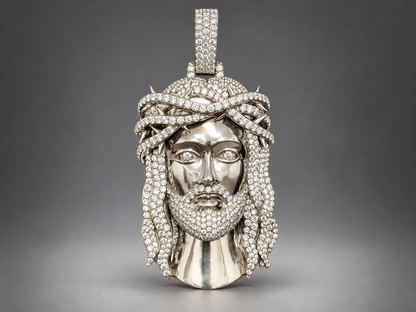 Exclusive 1-of-1 Lazo The Jeweller Jesus Pendant - Gold & Diamond Masterpiece