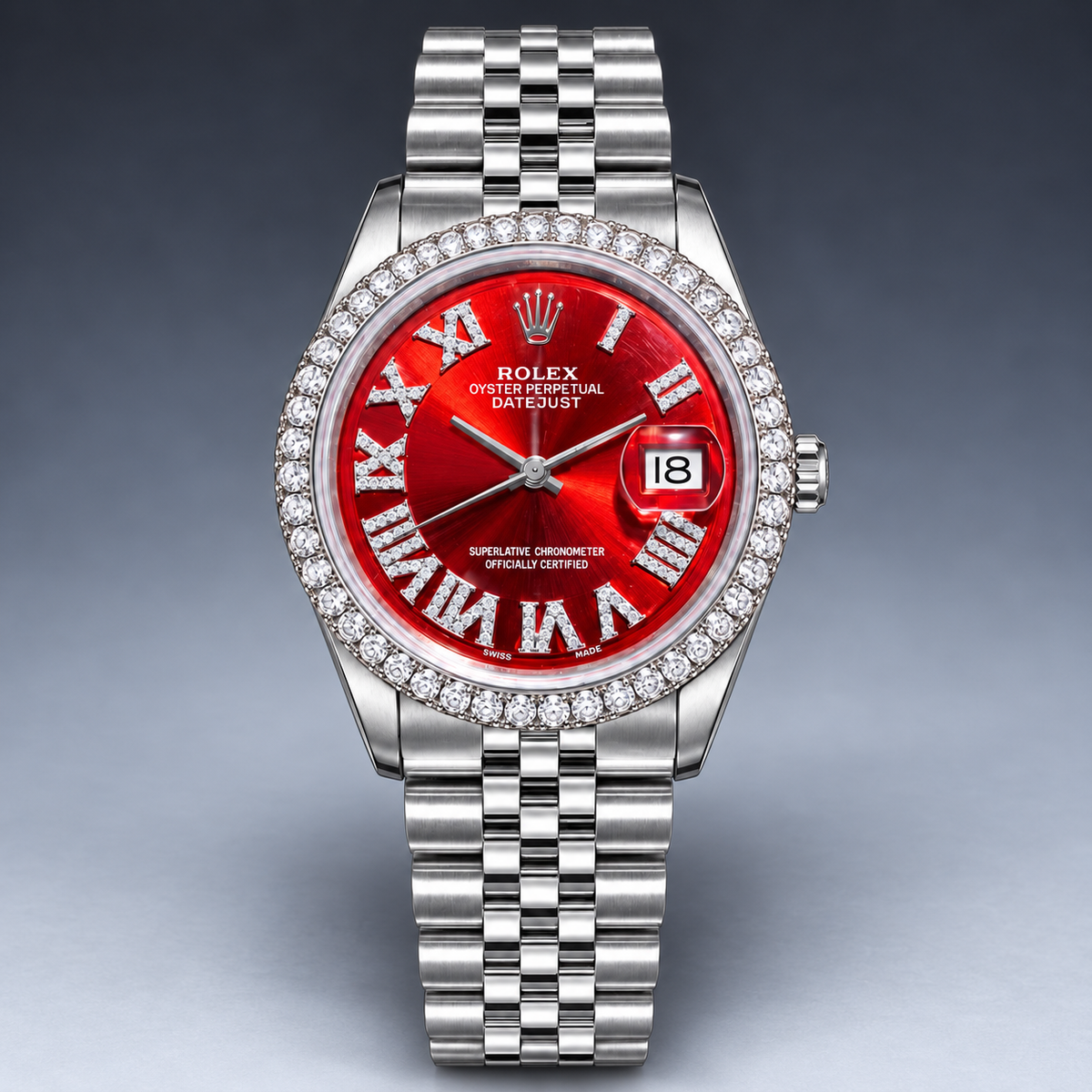 Rolex 36MM Datejust Two Tone & Stainless Steel Models With Box