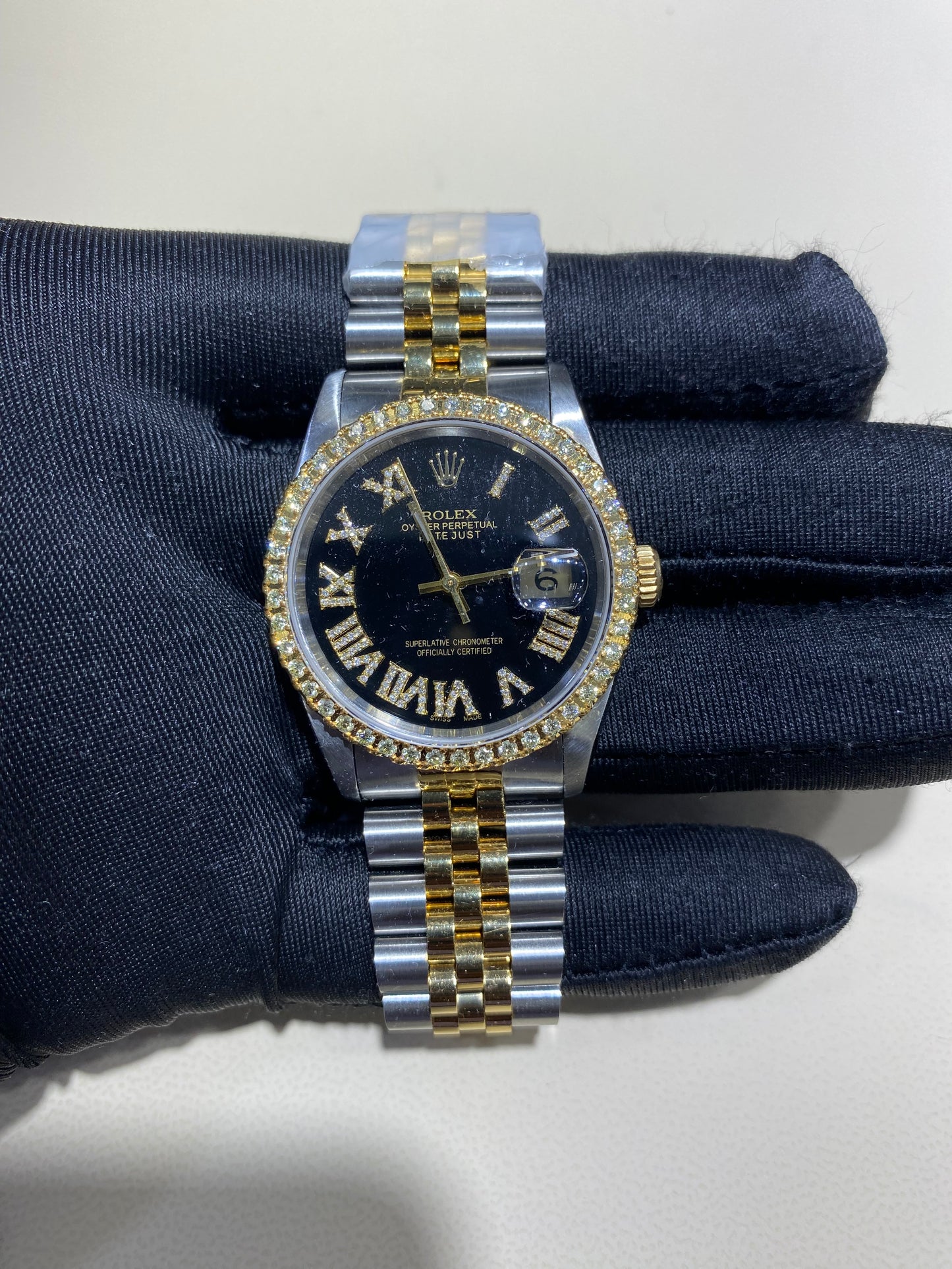 Rolex 36MM Datejust Two Tone & Stainless Steel Models With Box