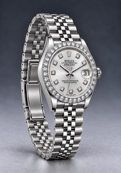 Rolex 26mm Datejust Stainless Steel Women’s Watch – Custom Dial Colors