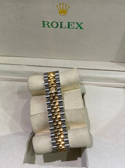 Rolex Datejust 31mm Two-Tone Champagne Dial with Diamond Bezel & Jubilee Bracelet