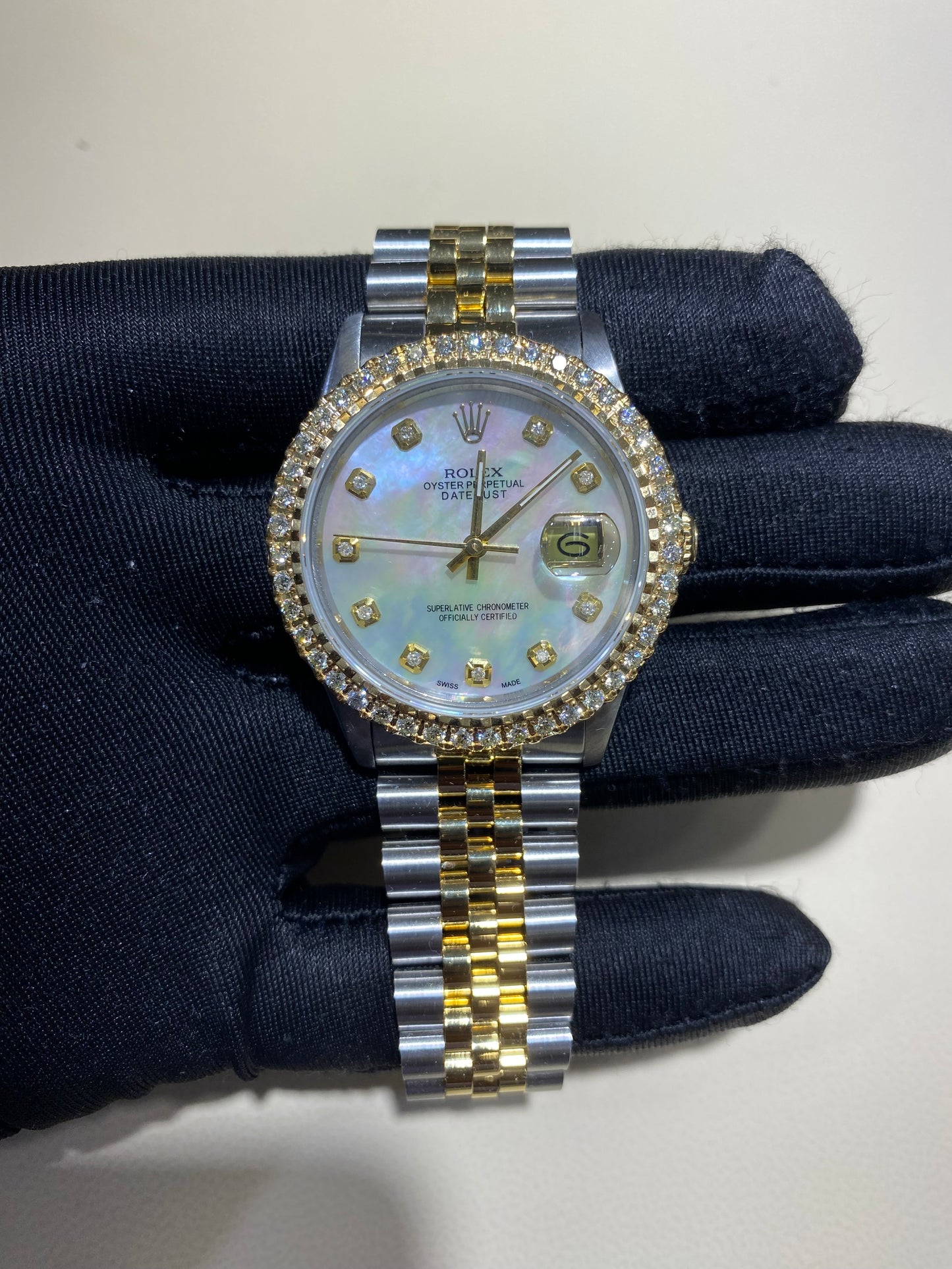 Rolex 36MM Datejust Two Tone & Stainless Steel Models With Box