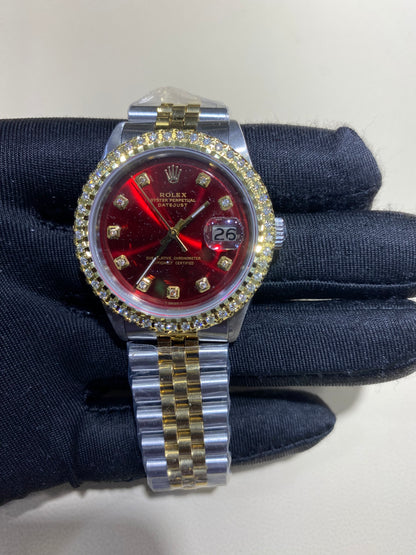 Rolex 36MM Datejust Two Tone & Stainless Steel Models With Box