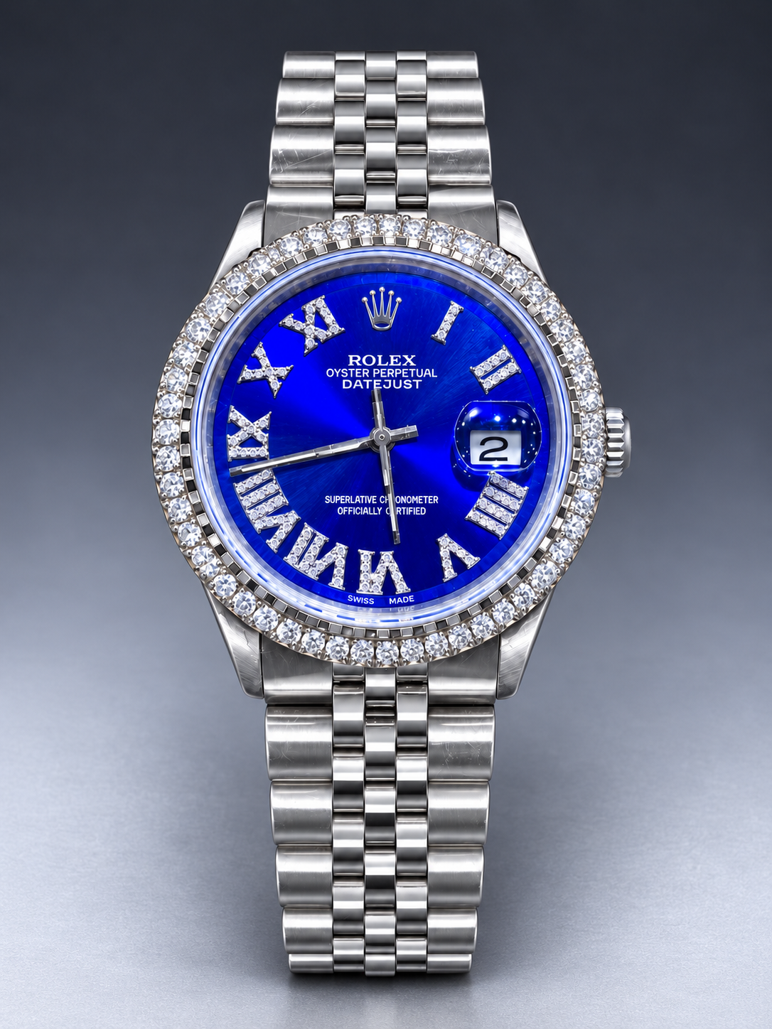 Rolex 36MM Datejust Two Tone & Stainless Steel Models With Box