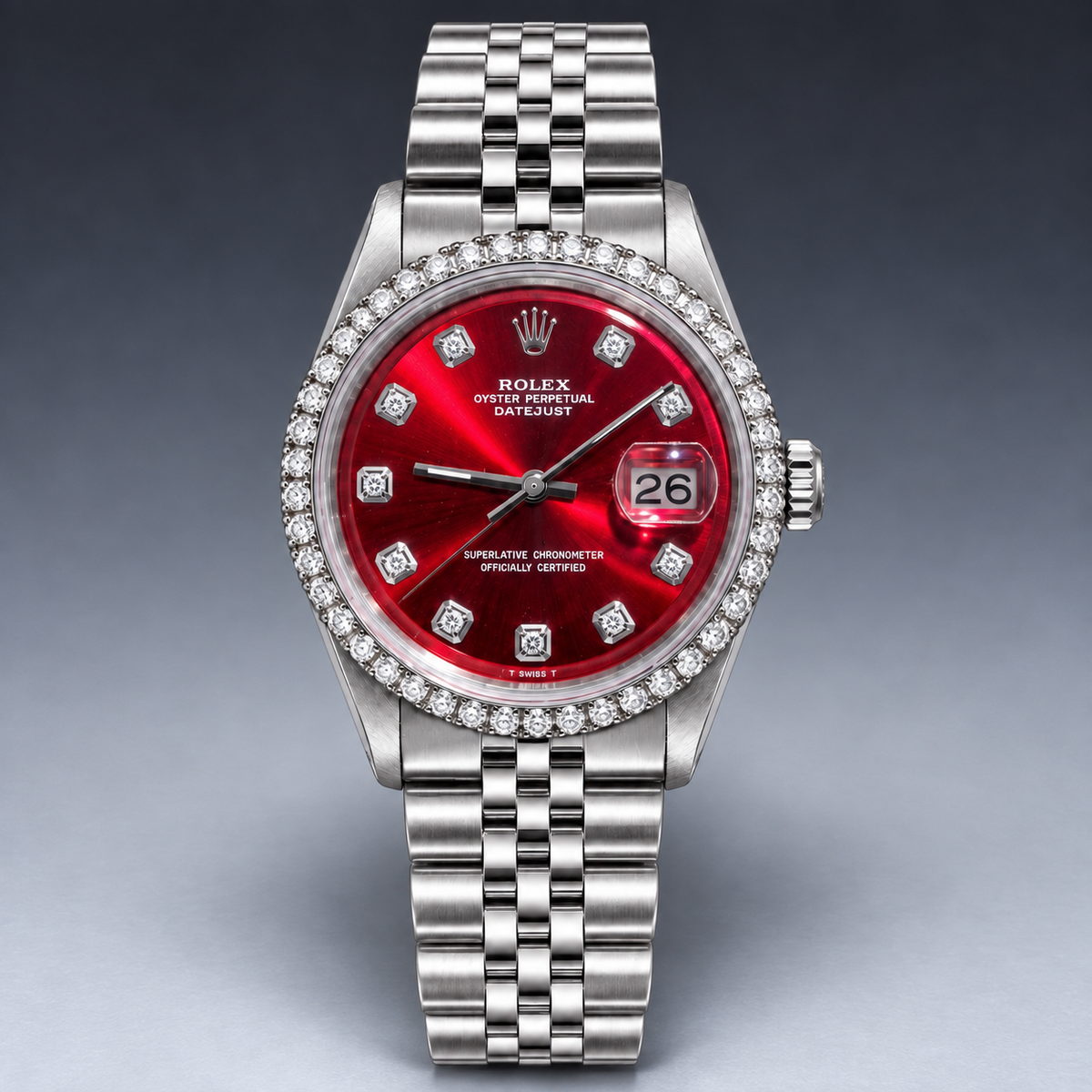 Rolex 36MM Datejust Two Tone & Stainless Steel Models With Box