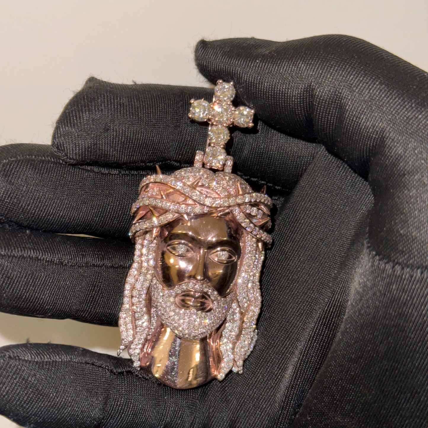 Super Exclusive 1-of-1 Lazo The Jeweller Super Jesus Pendant – Gold & Diamond Masterpiece